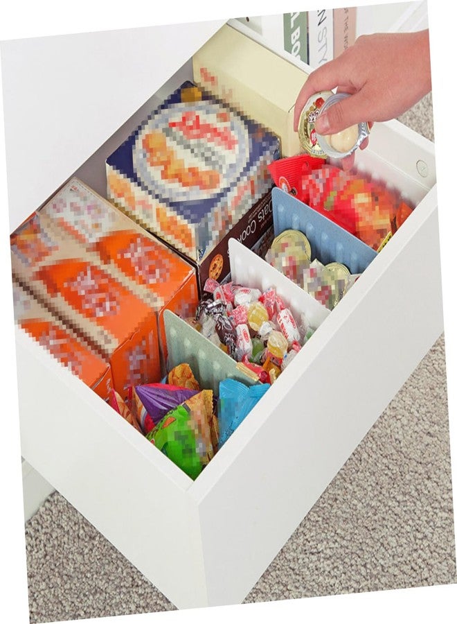 ROMISBABA 8-Piece PP Drawer Dividers for Refrigerated Food Storage Stackable Kitchen Organizer Adjustable Size for Cabinets and Freezers Random Color - Image 2